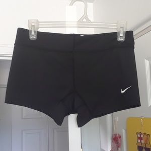 Black Nike Dri-Fit Spandex/Shorts